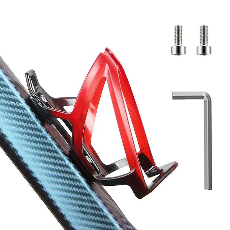 Black+Red Bicycle Gradient Water Bottle Holder, Two-Color PC Cycling Accessories