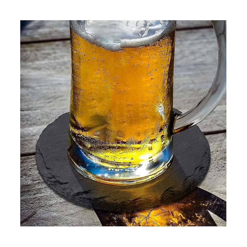 Blackstone Beverage Coaster, 4inch Round Bulk Coaster Set with Scratch Resistant Bottom for Bar Kit