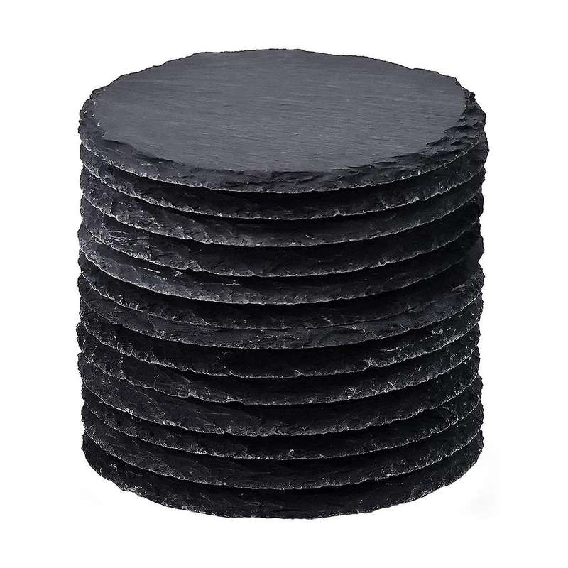 Blackstone Beverage Coaster, 4inch Round Bulk Coaster Set with Scratch Resistant Bottom for Bar Kit