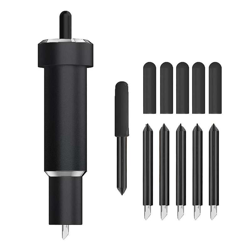 Blade for 3/Maker/Explore 3/Air 2/Air/One/Venture,60Deep Point Blade and Housing,Black