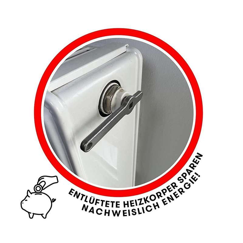 Bleed Key, Stainless Steel Heating Key, Radiator Vent Handle, Square Key, Heating Venting