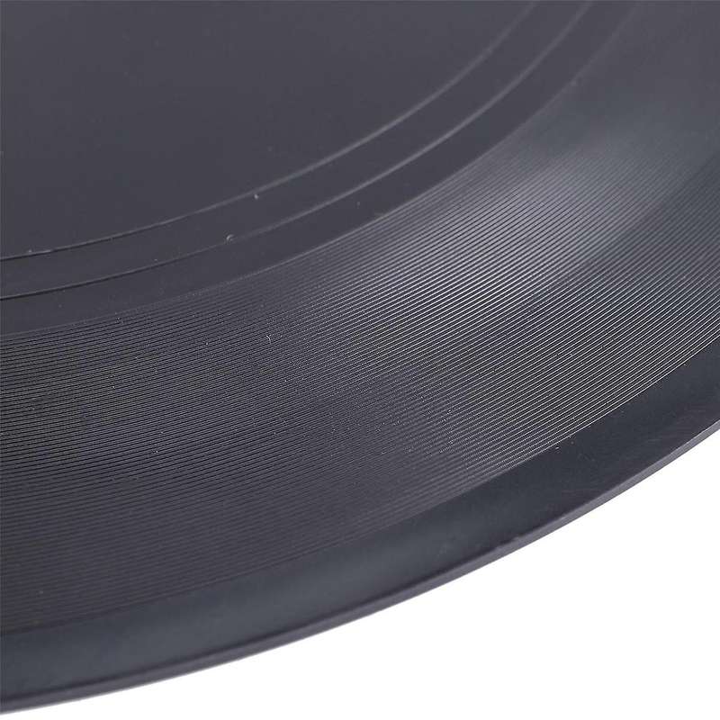 Blank 7 Inch Cd for Cd Wall Decor Decor Black Records Decor (12 Pieces)