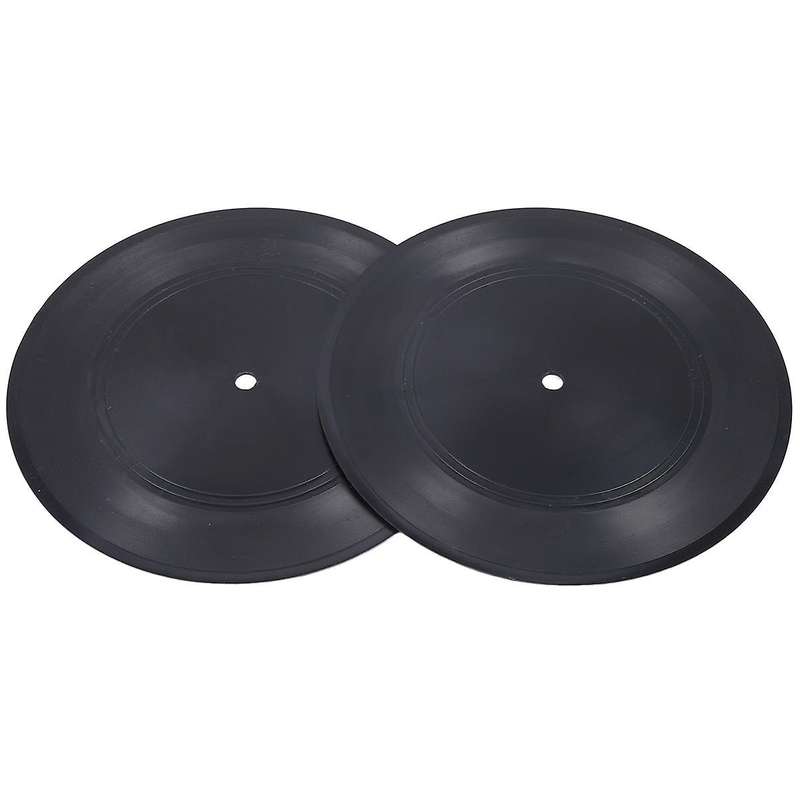 Blank 7 Inch Cd for Cd Wall Decor Decor Black Records Decor (12 Pieces)