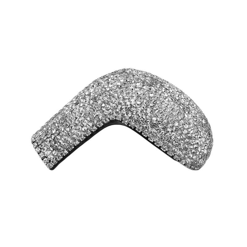 Bling Gear Shift Knob Lever Head Crystal Shiny Cover Stickers for 2018-2021 Accessories