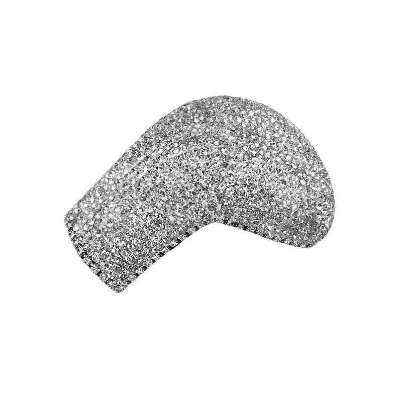Bling Gear Shift Knob Lever Head Crystal Shiny Cover Stickers for 2018-2021 Accessories