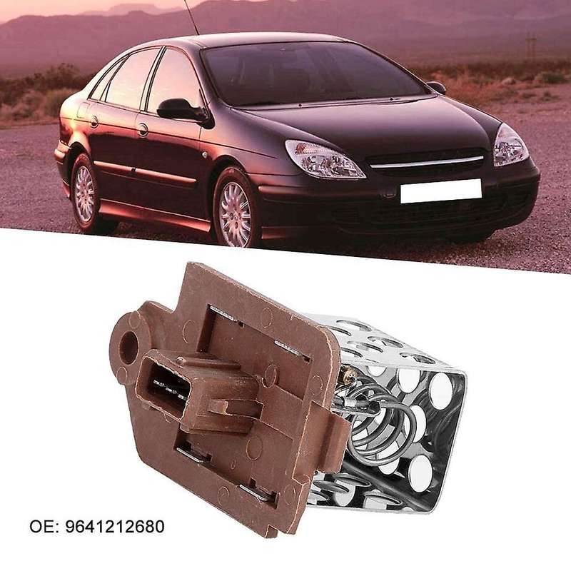 Blower Resistor,Car Blower Motor Fan Resistor Replacement Accessories Fit for 9641212680 Car Accesso