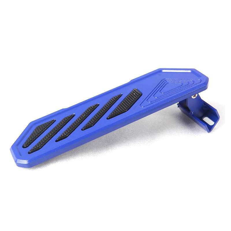 Blue Car Brake Pedal Left Side Footrest Kick Panel for JT Anti-Slip for JL JLU 4XE 2018-2022