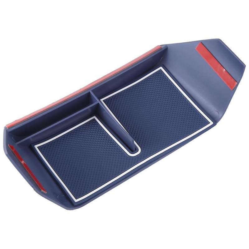 Blue Car Below Center Control Storage Box Air Conditioning Vent Organizer for Dolphin Mini/for Seagu