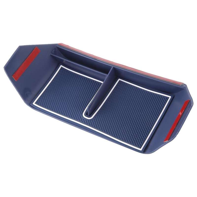 Blue Car Below Center Control Storage Box Air Conditioning Vent Organizer for Dolphin Mini/for Seagu