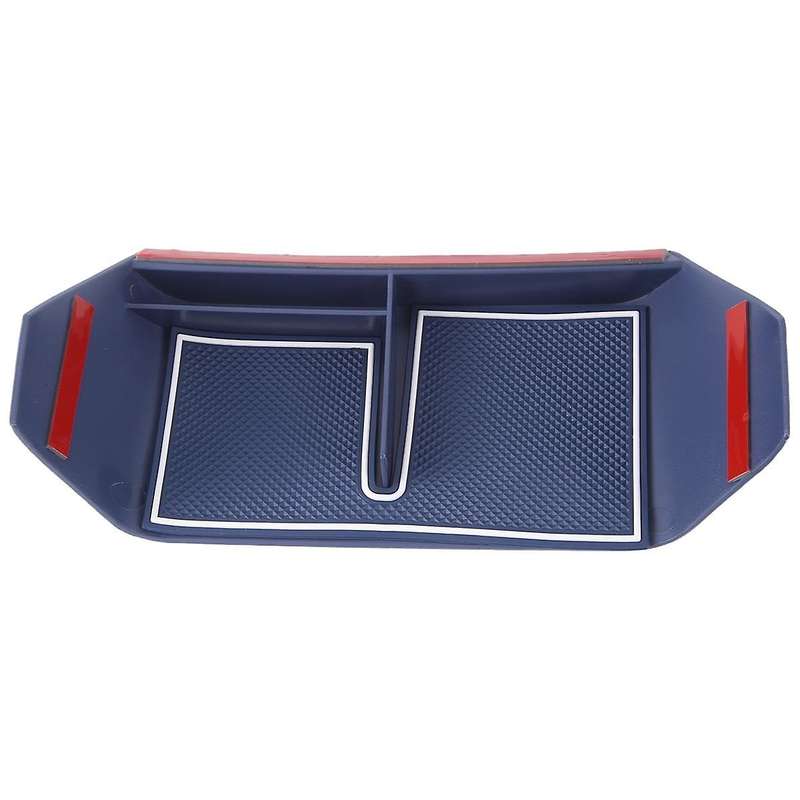 Blue Car Below Center Control Storage Box Air Conditioning Vent Organizer for Dolphin Mini/for Seagu