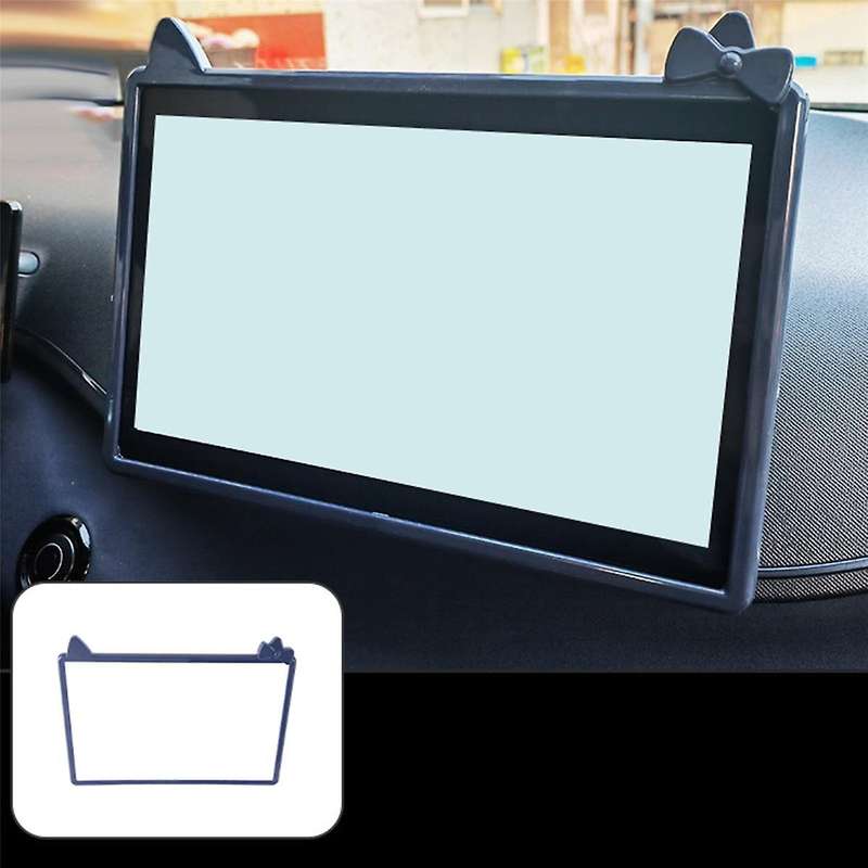 Blue Car Navigation Screen Protective Frame Trim Cover for Dolphin Mini / Seagull