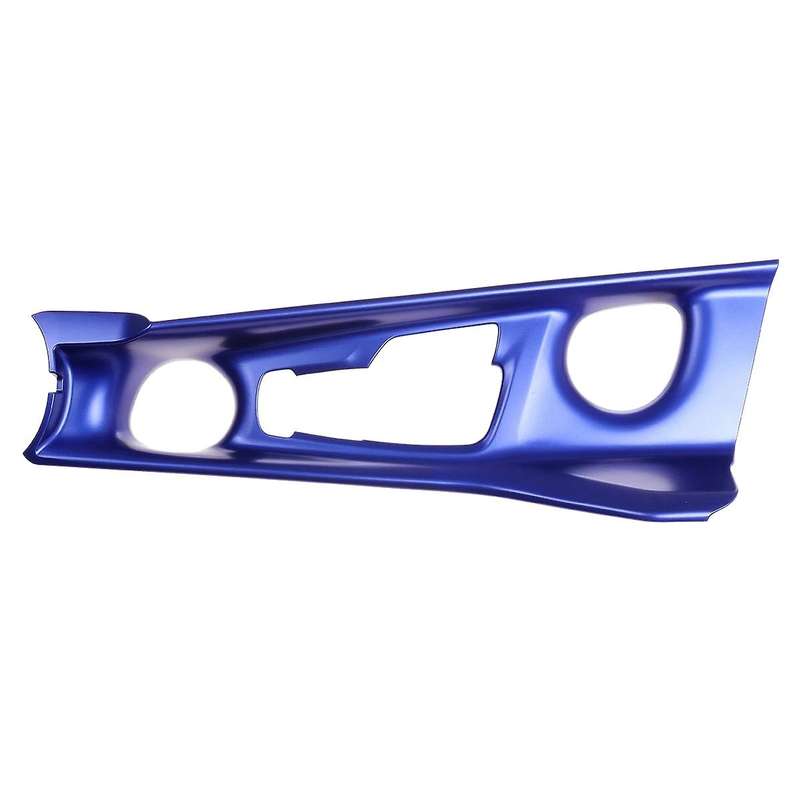 Blue Car Center Console Gear Shift Panel Frame Trim Cover for 2016-2019