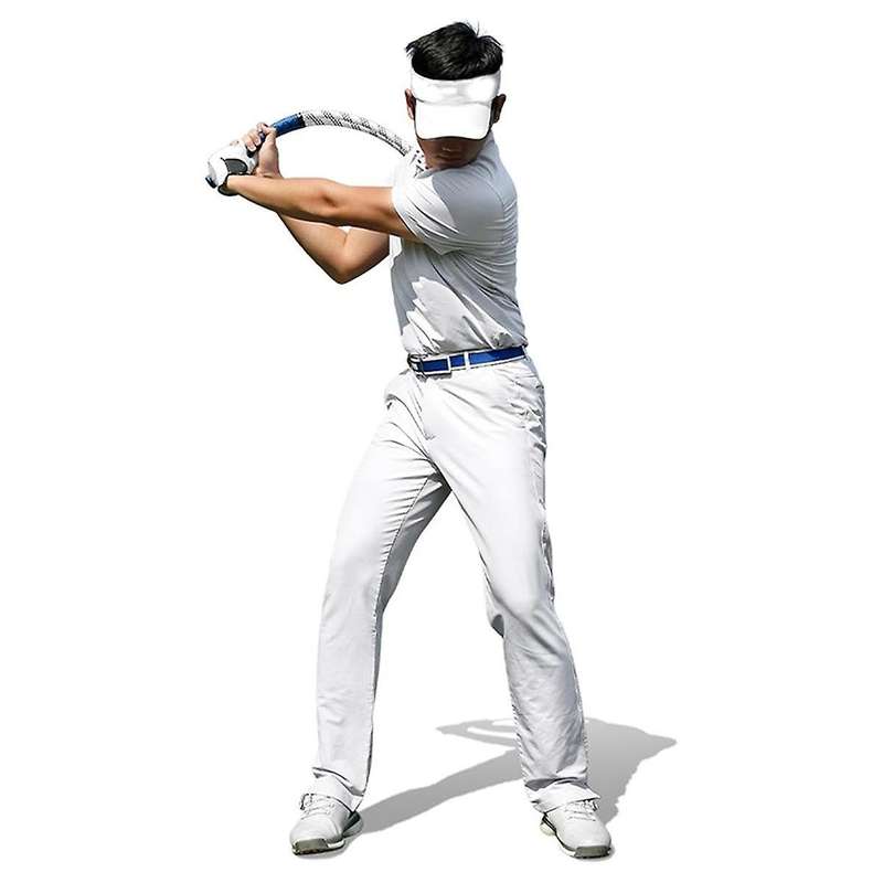 Blue Golf Power Rope Swing Fitness Rope Improves Swing Speed and Strength and Improves Swing Rhythm