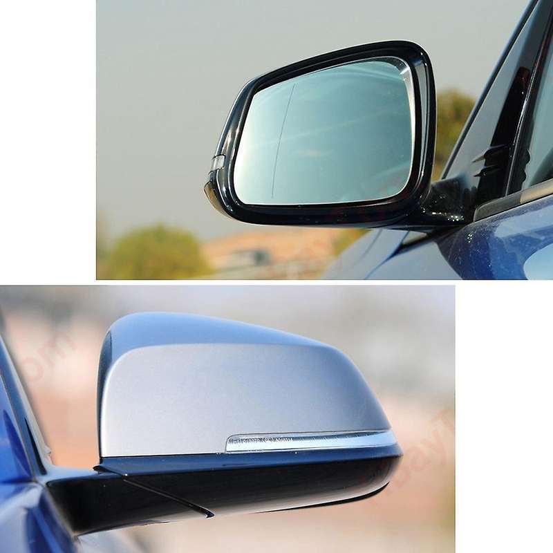 Blue Heated Mirror Glass Side Rearview Mirror Glass for- 5 6 7Series E60 F10 F01 F02 F07 F528I 535 7