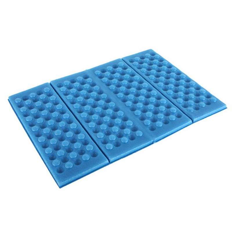 Blue Moisture Resistant Pad Foldable Outdoor Camping Moisture Resistant Pad