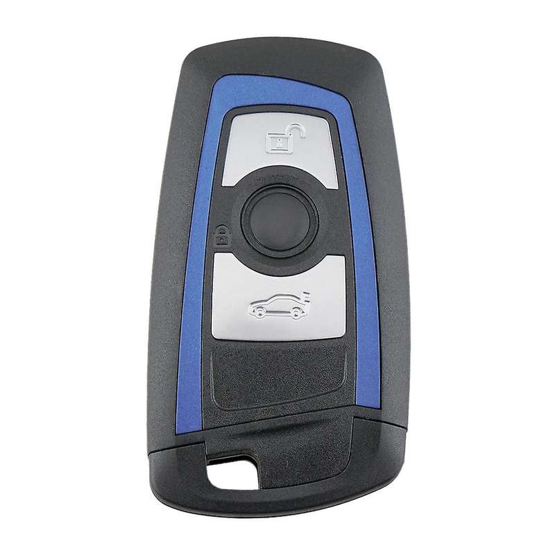 Blue Remote Key Fob 3 Buttons for 5 7 F Series FEM / BDC CAS4 CAS4+ 2009-2016 (315MHz)
