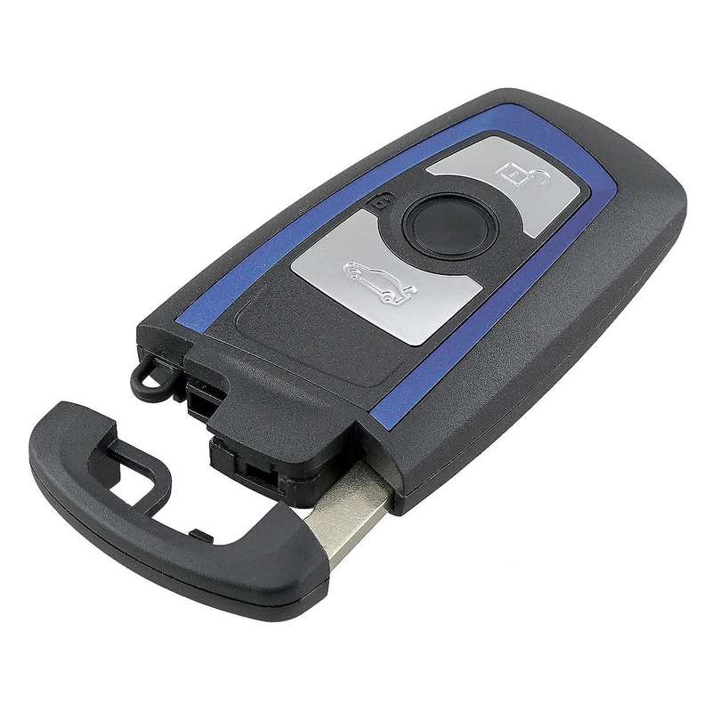 Blue Remote Key Fob 3 Buttons for 5 7 F Series FEM / BDC CAS4 CAS4+ 2009-2016 (315MHz)