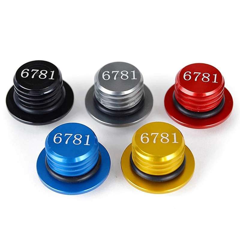 Blue Motorcycle Engine Oil Filler Plug Cover Engine Cover Oil Screw Oil Inlet Cover Screw for