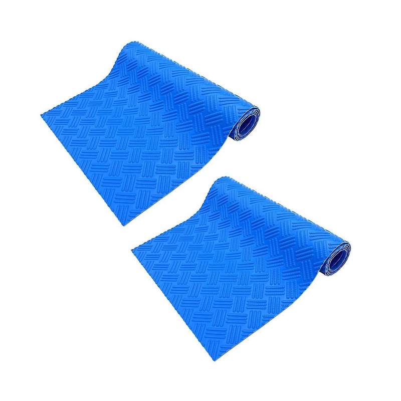 Blue Swimming Pool Ladder Mat Non- Texture Protective Swimming Anti- Mat Ladder Mat