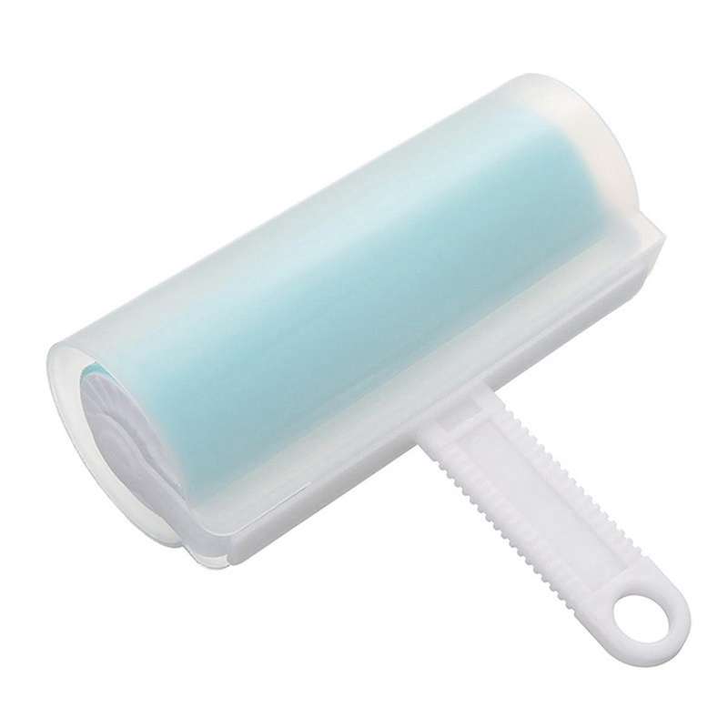 Blue-,Washable Reusable Household Cleaning Remover Portable Hair Rolle Clothes Hair Pet Hair Sticky