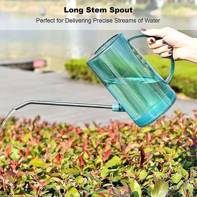 Blue Watering Can, 1.5 L Of -capacity Watering Cans, Long Spout Watering Can with Leak-proof Gasket