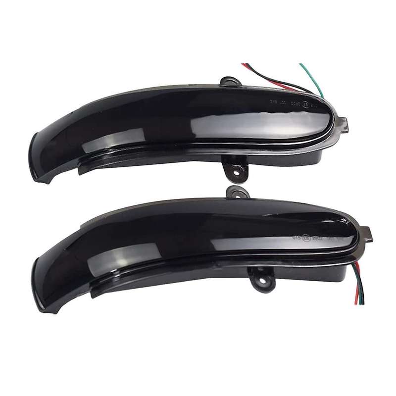 Blue&Yellow LED Dynamic Rearview Mirror Lights for C Class W203 S203 CL203 2000-2007 Turn Signal Lam