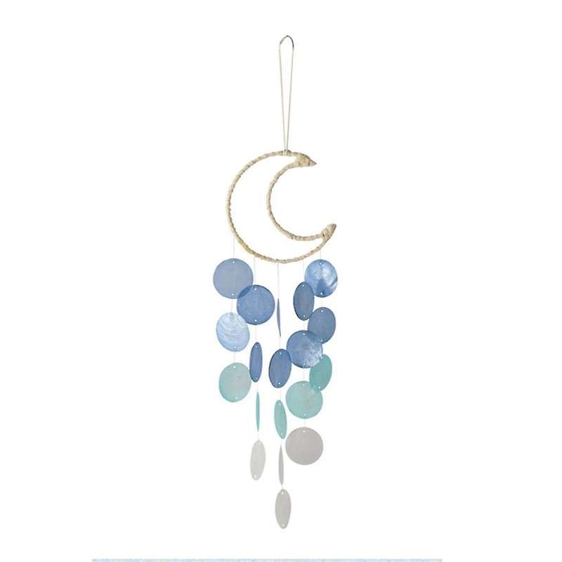 Blue Wind Chime Outdoor Beach Gift Indoor Outdoor Home Moving Garden Decoration