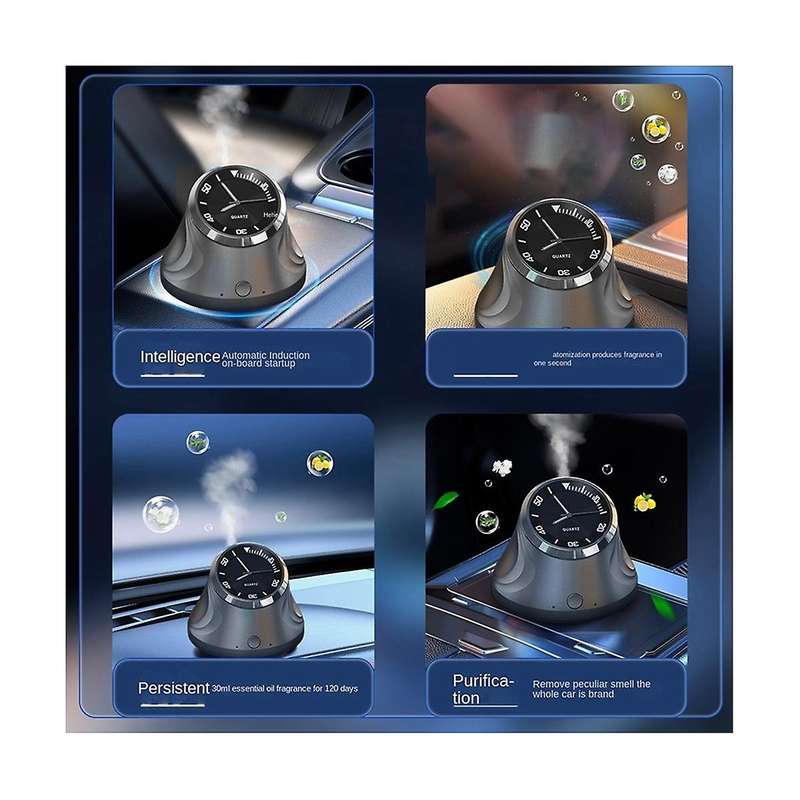 Bluetooth Car Aromatherapy Spray Smart Car with Long-lasting Nano Aromatherapy Air Freshener Car Int