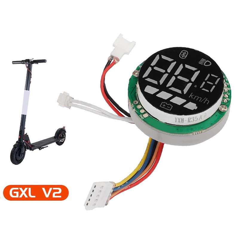 Bluetooth Meter Dashboard Numerical Display with Numerical Switch for V2 Electric Scooter Accessori