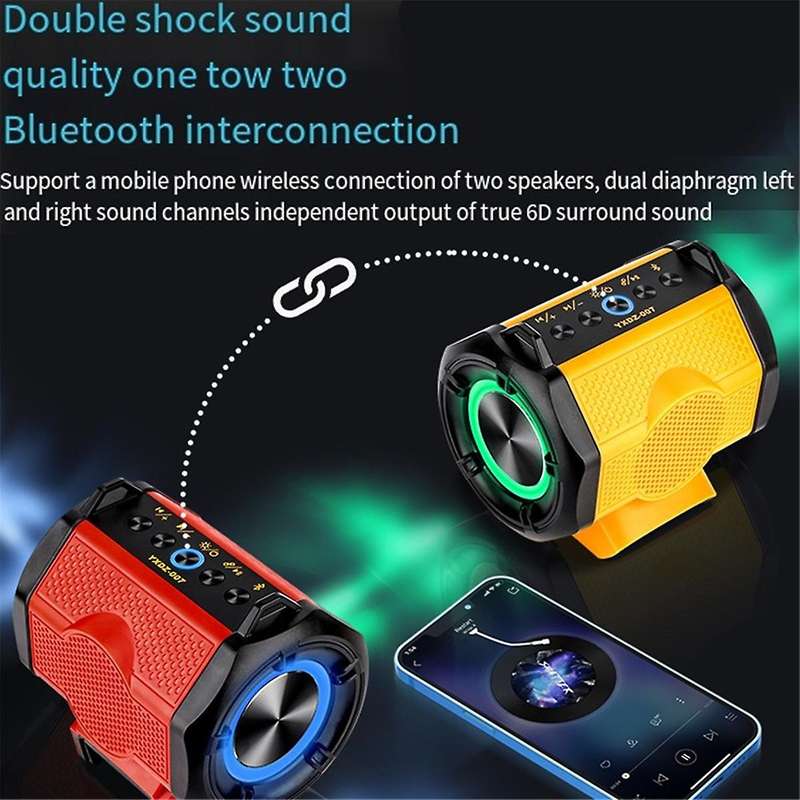 Bluetooth Speaker Camping for 18v-20V Battery(Battery Not Included)