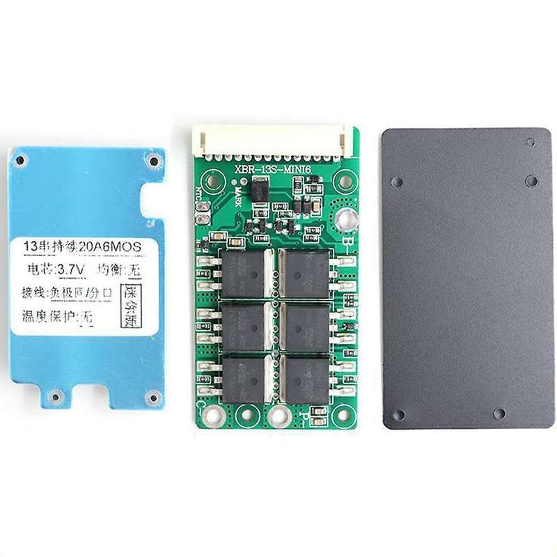 BMS 13S 48V - Lithium Pack Balancer Charge Board Equalizer Common/Separate Port for Escooter(20A)