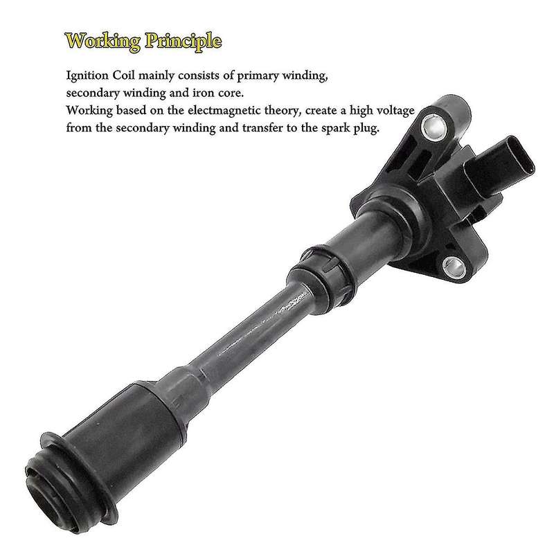 BM5Z-12029-B Ignition Coil High Voltage Pack Spark Plug for Fiesta 1.6L 1.6T