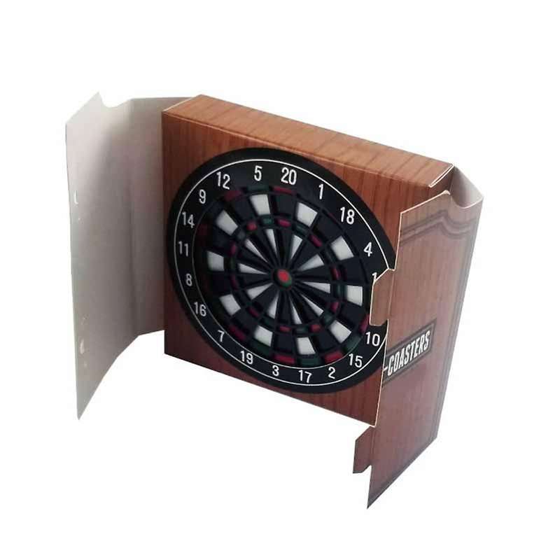 -Board Drink Coasters Unique 4 Set for Home Kitchen Office Wedding Party, Funny Cool Non- Beer Mat
