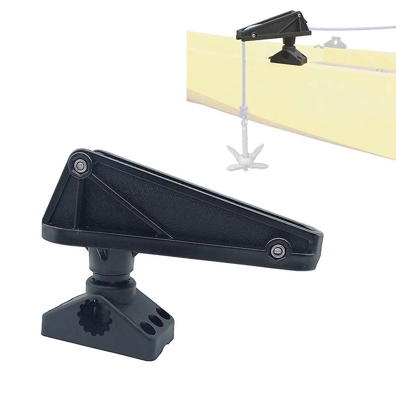 Boat Anchor Reel Lock Control System with Removable Mount 1/2Inch Rope Kayak Pulley Roller Anchor Br