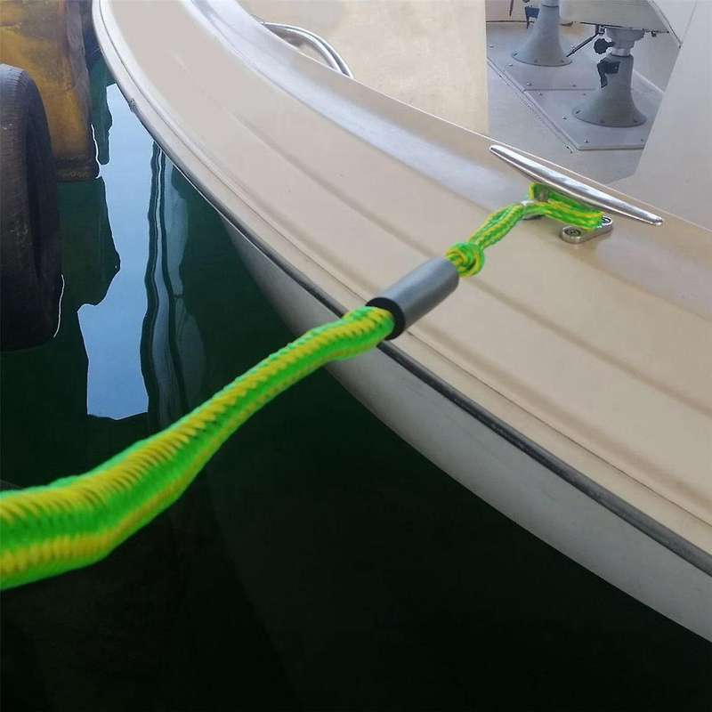 Boat Bungee Dock Lines Marine Mooring Rope for Motor Kayak Anchor Rope Cord Dockline Boats Kayak Acc