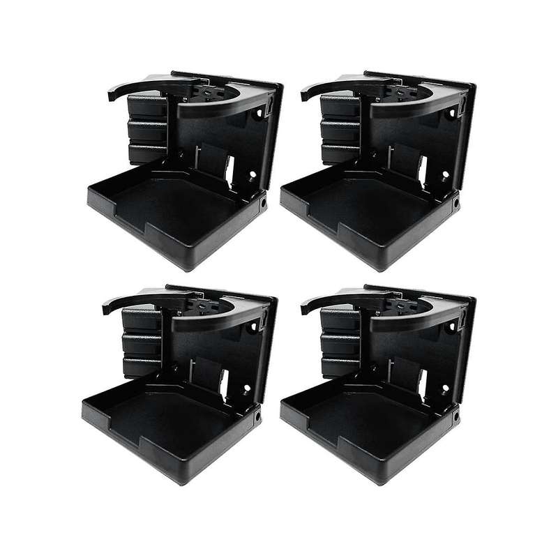 Boat Cup Holder 4 Folding Boat Cup Holders for Drinks Wall Cup Holder for Boat & Rv Cup Holder Moto