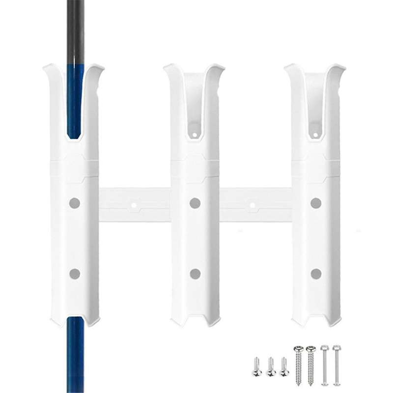 Boat Fishing Rod Rack Holder Portable Spinning Pole Tube Mount Bracket Socket Rack Accessories Black