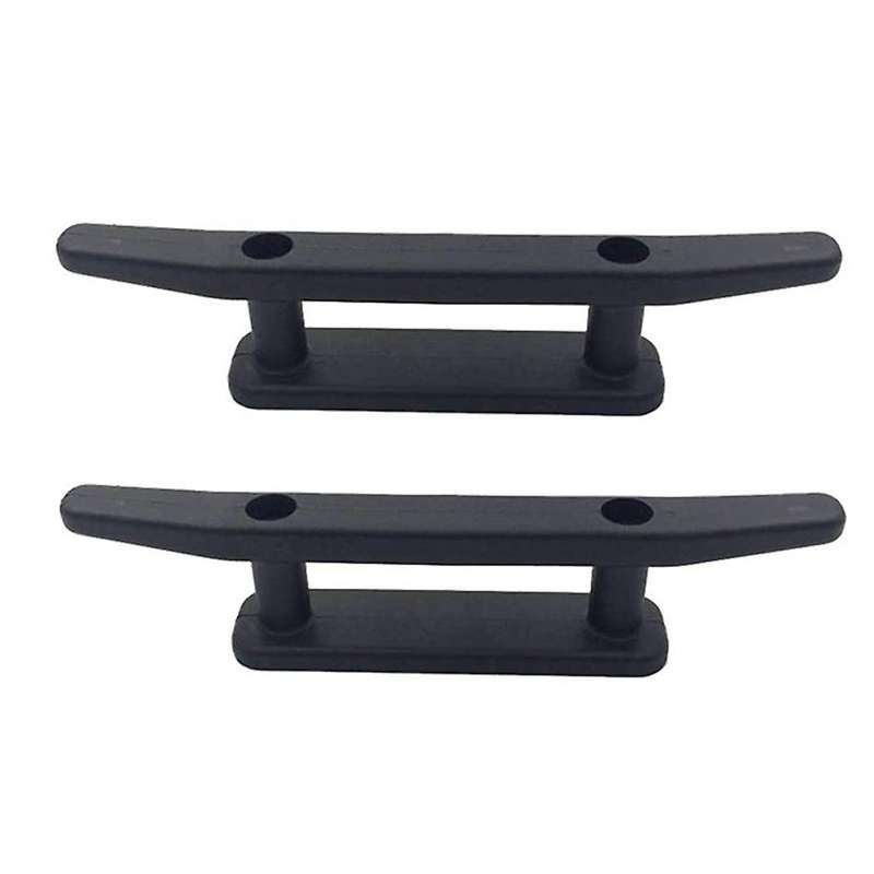 Boat Kayak Canoe Cleat 4 Inch 98mm Black Strong Nylon Cleats Boat Dock Kayak Fasteners Boat Kayak Bo