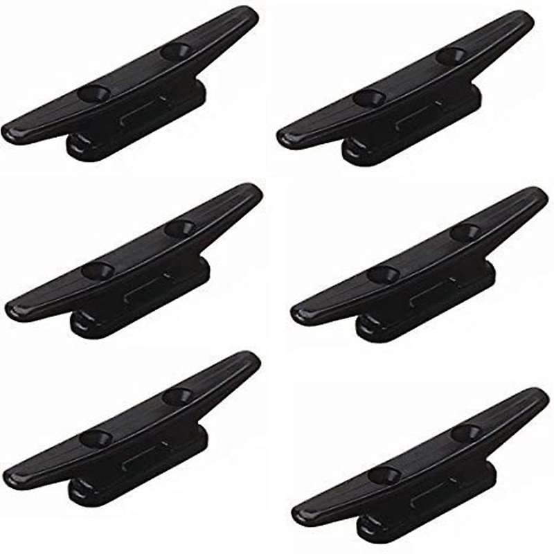 Boat Kayak Canoe Cleat 4 Inch 98mm Black Strong Nylon Cleats Boat Dock Kayak Fasteners Boat Kayak Bo