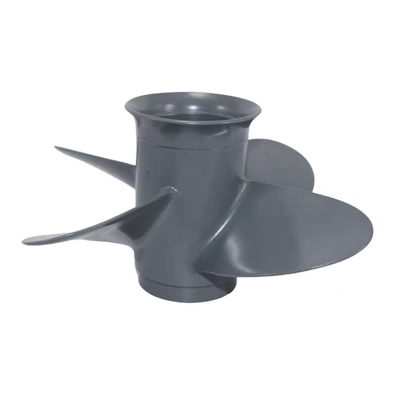 Boat Outboard Propeller 9 1/4x11 58134-ZV4-011AH for Aluminum 8HP-20HP 8 Tooth 4 Blades