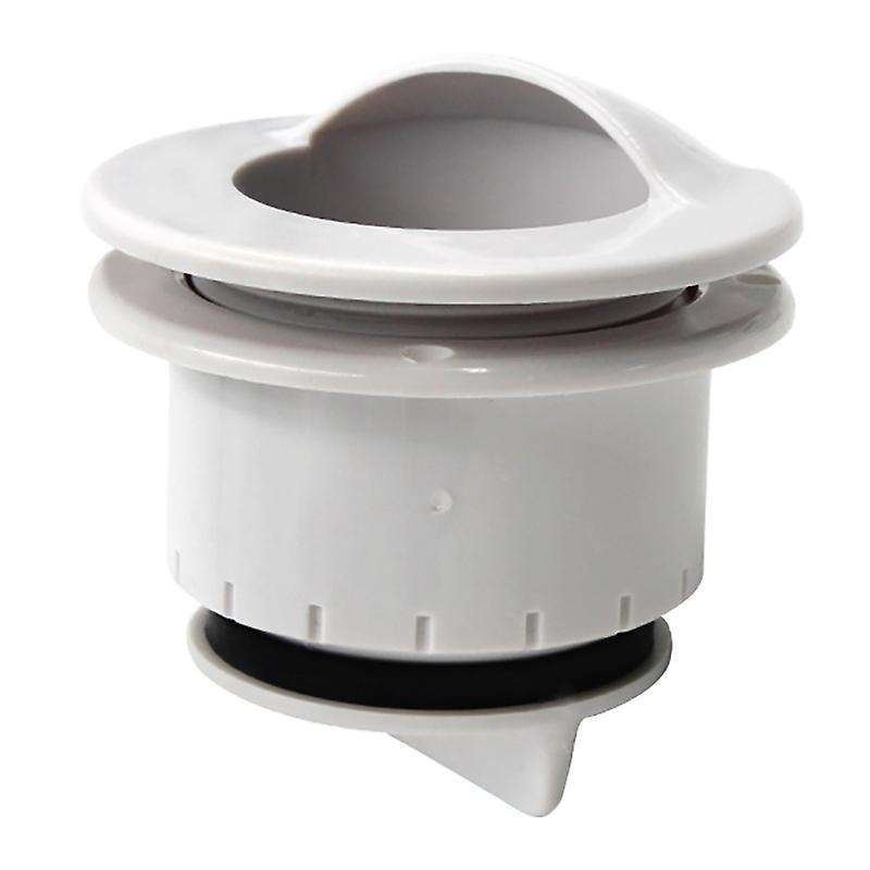 Boat Scupper Valve Outlet Plastic Marine Water Drain Plug & Seal Ring for Yacht Speedboat Etc Boat A