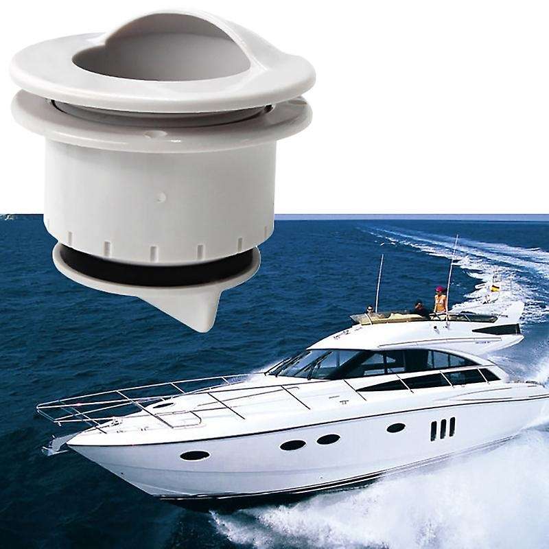 Boat Scupper Valve Outlet Plastic Marine Water Drain Plug & Seal Ring for Yacht Speedboat Etc Boat A