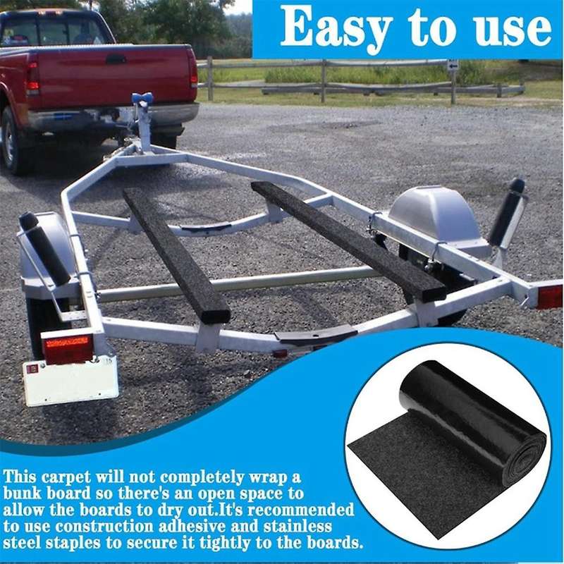 Boat Trailer Bunk Carpet Marine Trailer Bunk Carpet (11.8inx19.6tf )Bunk Board Boat Trailer Carpet f