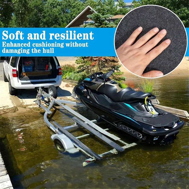 Boat Trailer Bunk Carpet Marine Trailer Bunk Carpet (11.8inx19.6tf )Bunk Board Boat Trailer Carpet f