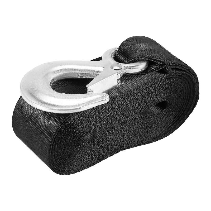 Boat Trailer Strap Replacement with Hook for Boat, Fishing Jet ,Towing Replacement Securing Tie Dow