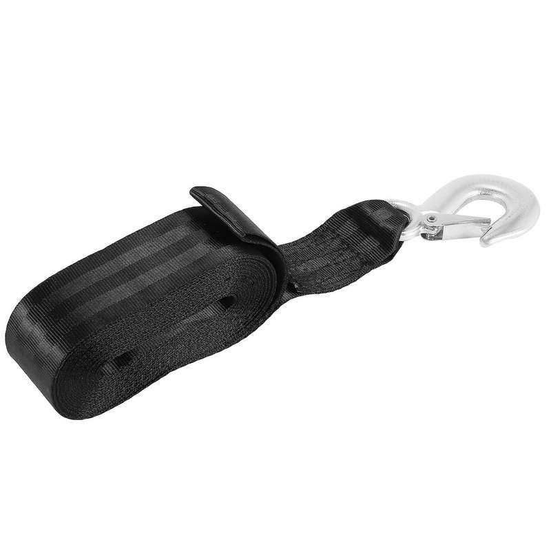 Boat Trailer Strap Replacement with Hook for Boat, Fishing Jet ,Towing Replacement Securing Tie Dow