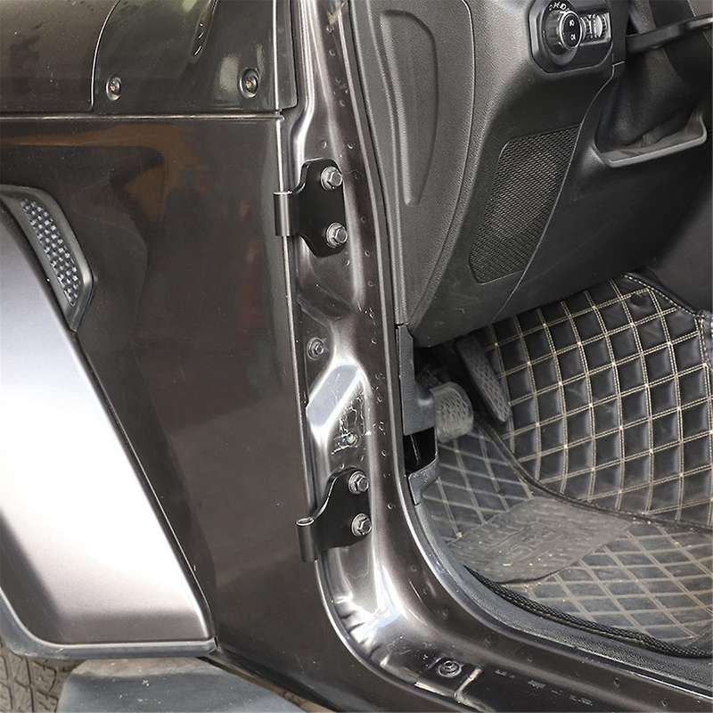 Body Door Hinge Set for Wrangler JL 4-Door JT 2018-2024 Accessories