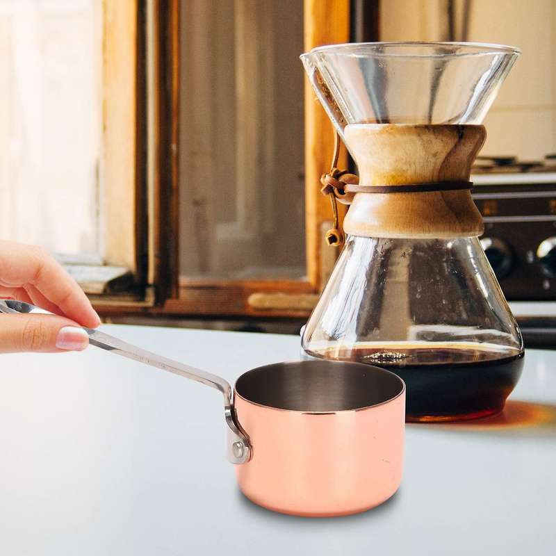 Boats Copper Plated Sauce Cup Milk Cup French Fries Sauce Cup Western Restaurant Copper Pot 3.8cm