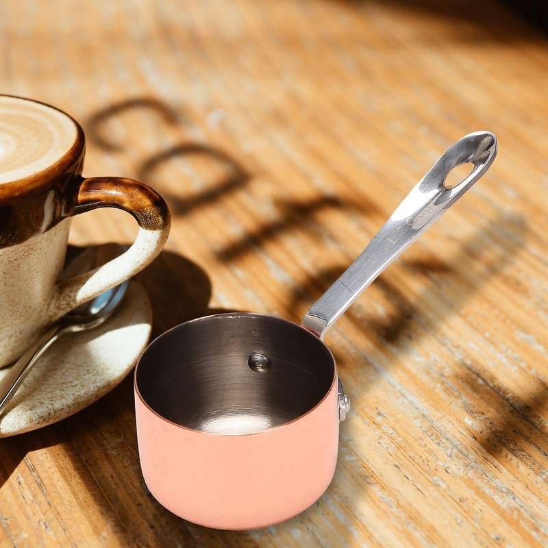 Boats Copper Plated Sauce Cup Milk Cup French Fries Sauce Cup Western Restaurant Copper Pot 3.8cm