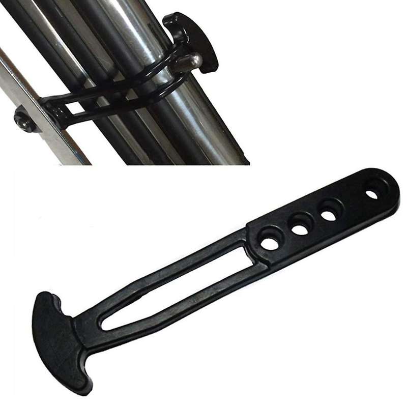 Boat Yacht Boarding Swim Telescoping Ladder Strap, Retaining Rubber Latch Band with 4 Adjustable Mou